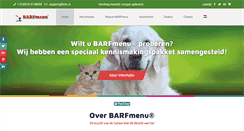 Desktop Screenshot of barfmenu.nl