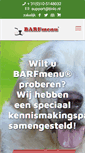 Mobile Screenshot of barfmenu.nl